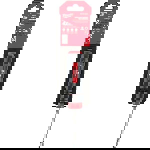 Nut Driver: Hollow Shaft, Comfort Hand Grip Handle, 7